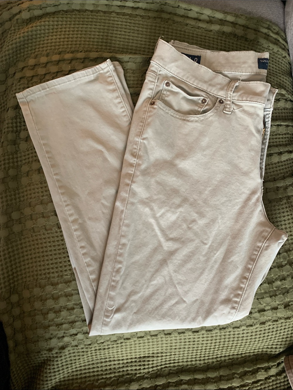 Lucky Brand Slim Men's Jeans - Light Beige
